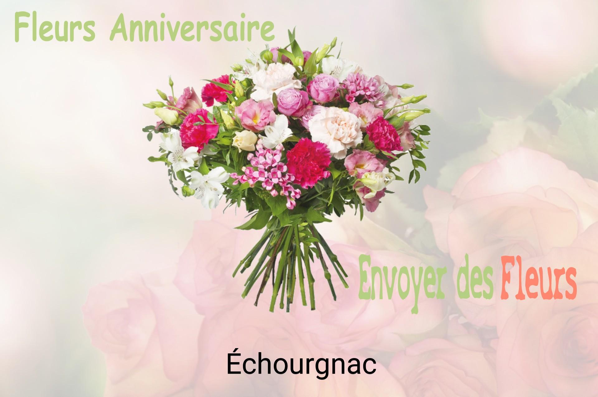 Bouquet de fleurs d’anniversaire livré à Échourgnac